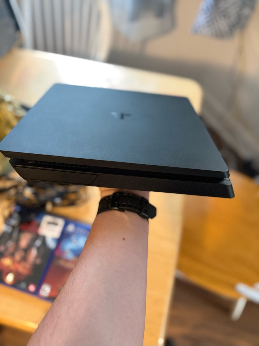 Sony PlayStation 4 PS4 Slim 1TB Console Bundle OEM Controller 2 Games - Picture 13 of 16